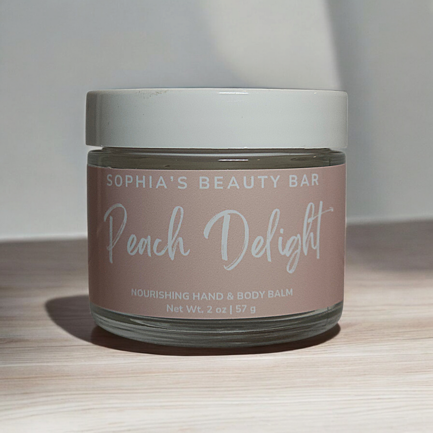 Peach Delight Hand & Body Balm 2 oz / 57 g