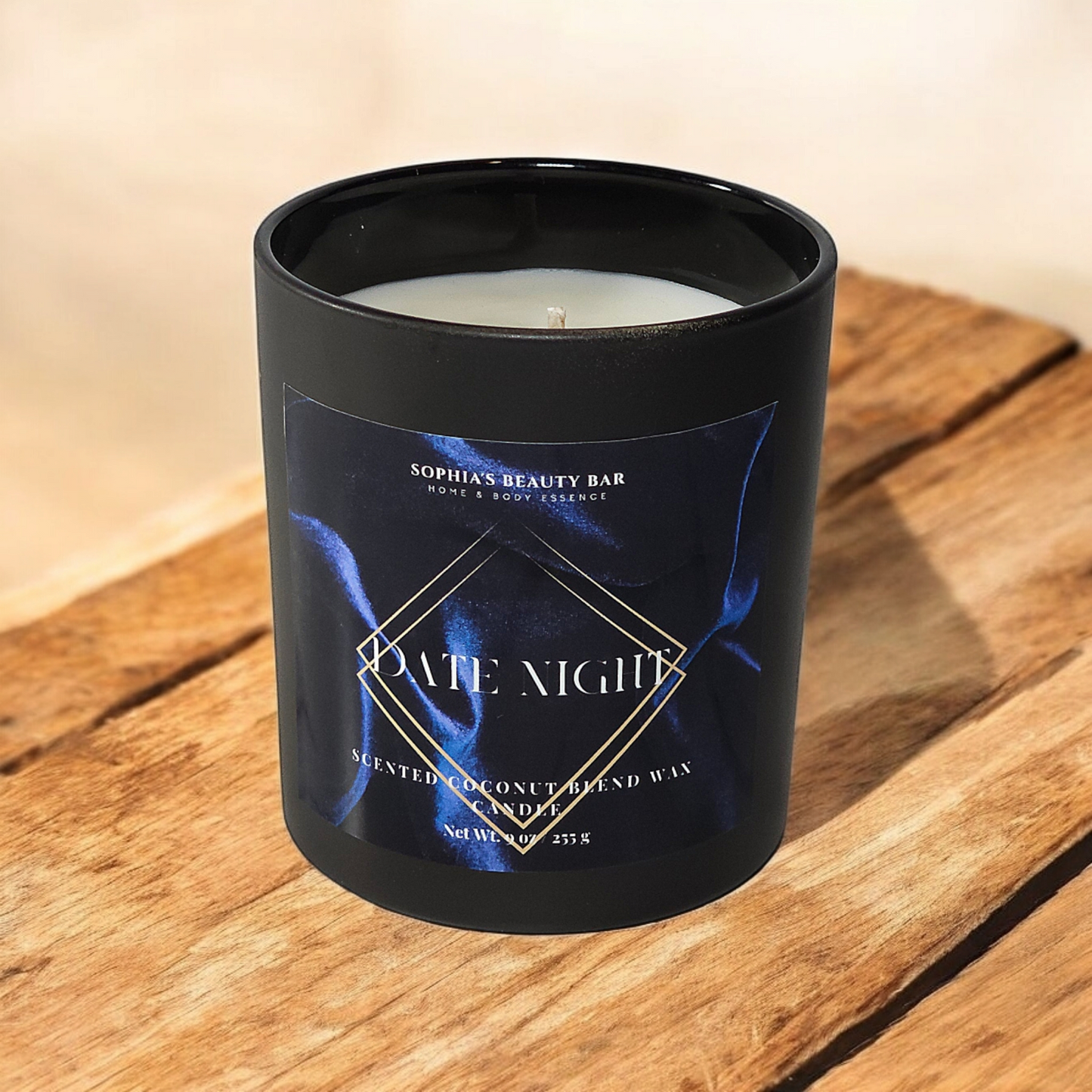 Date Night Coconut Soy Wax Candle 9 oz / 255 g