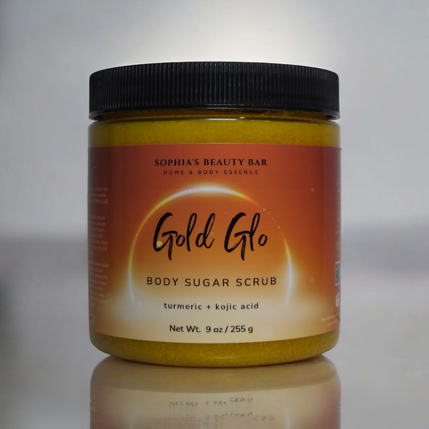 Gold Glo Body Sugar Scrub 9 oz / 255 g