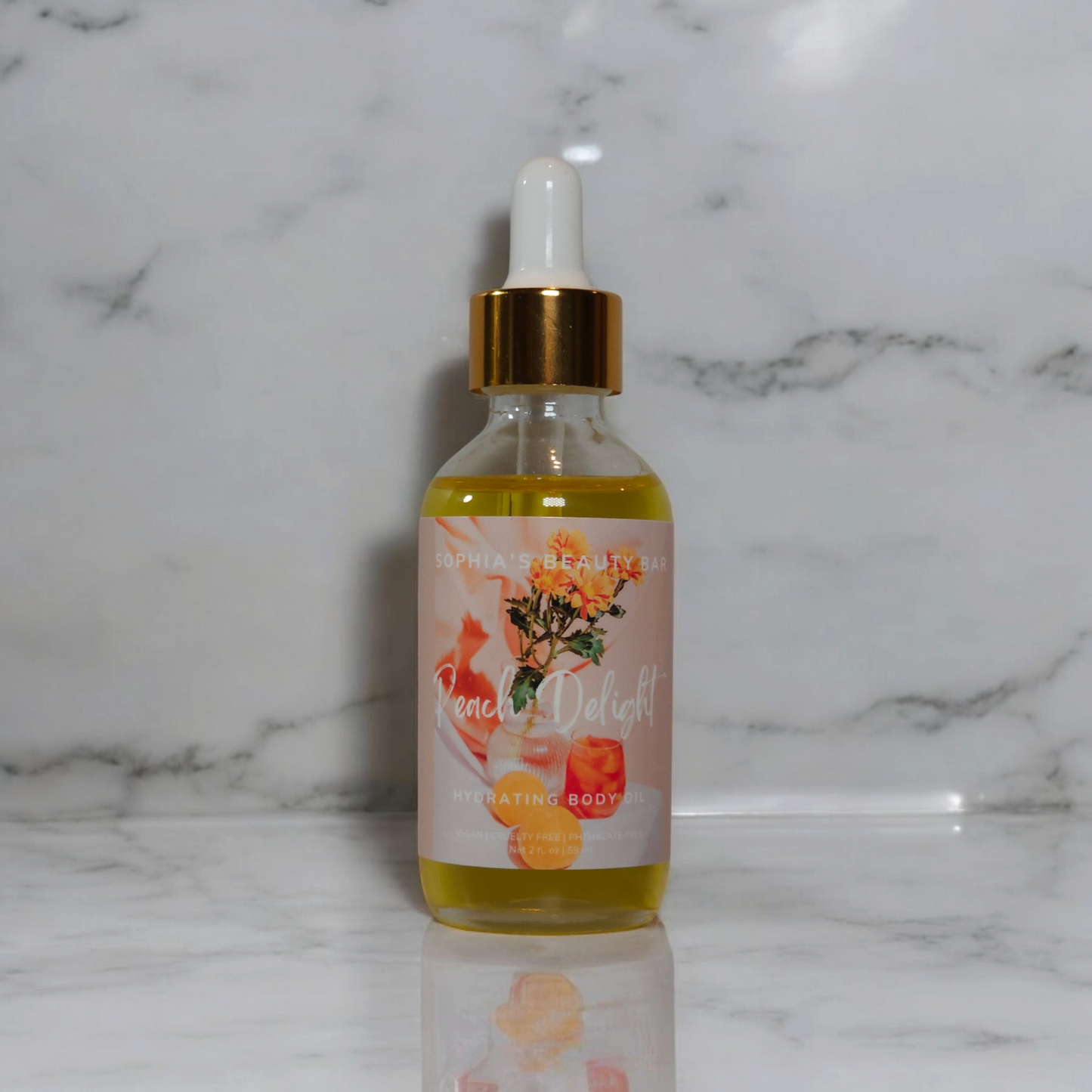 Peach Delight Body Oil 2 oz / 59 ml