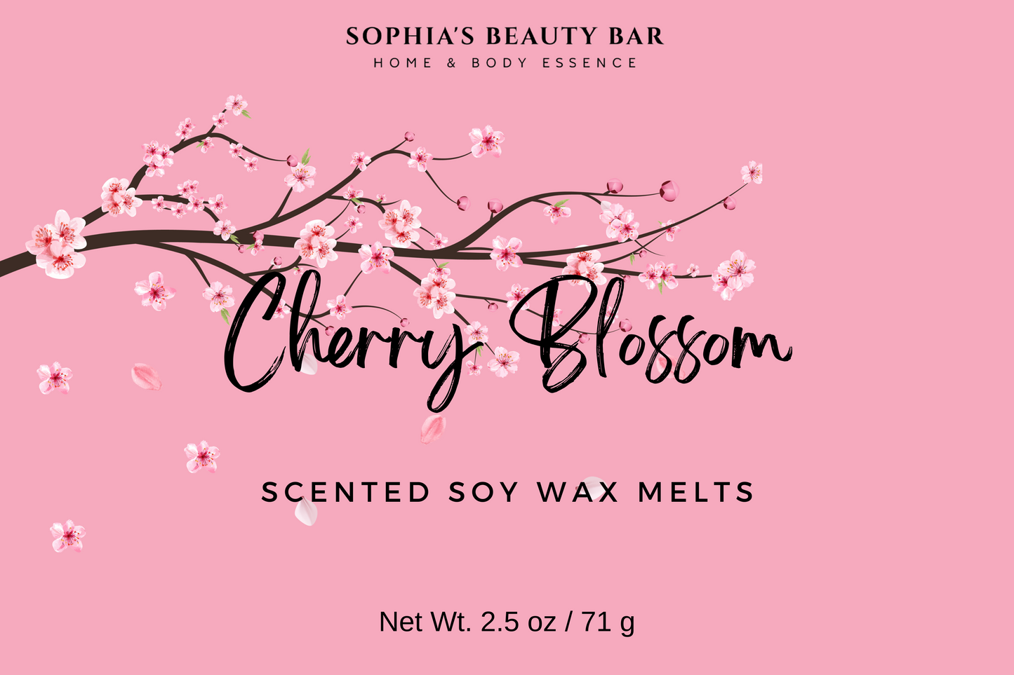 Cherry Blossom Soy Wax Melts inspired by Love Spell 2.5 oz/ 71 g