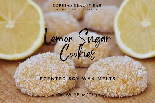 Lemon Sugar Cookies Coconut Soy Wax Melts 2.5 oz/ 71 g