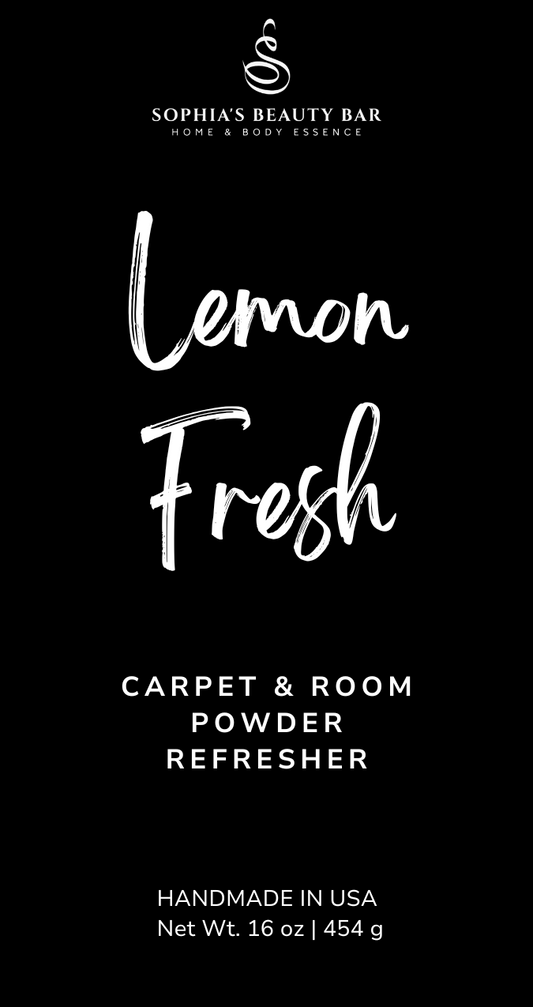 Lemon Fresh Carpet & Room Powder Refresher