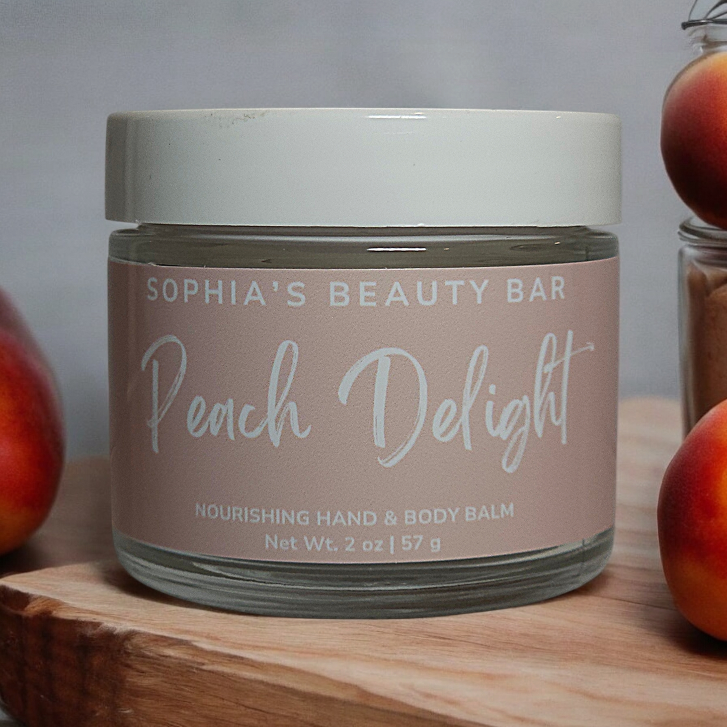 Peach Delight Hand & Body Balm 2 oz / 57 g