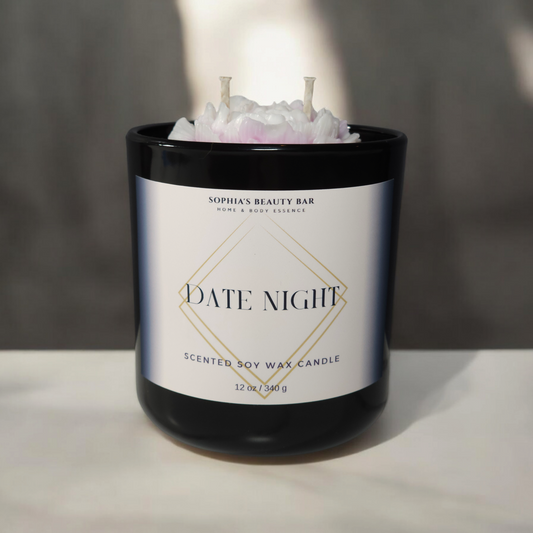 Date Night Coconut Soy Wax Candle 12 oz / 340 g