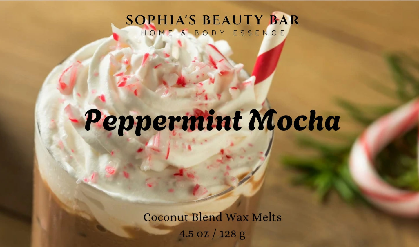 Peppermint Mocha Coconut Blend Wax Melts 4.5 oz / 128 g